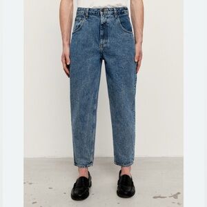 Classic Blue barrel Jeans UNISEX